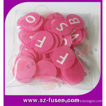 Beauty Stick on Printed Letters with Velcro Grip (FS-807)